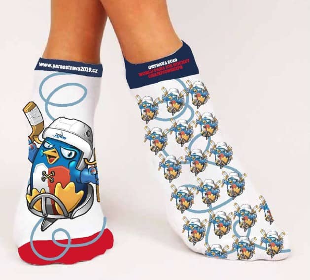 ParaOstrava 2019 Merchandise - Para Ponozky